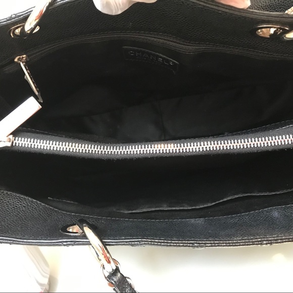 Authentic Chan GST Black Silver Hardware - Picture 8 of 8